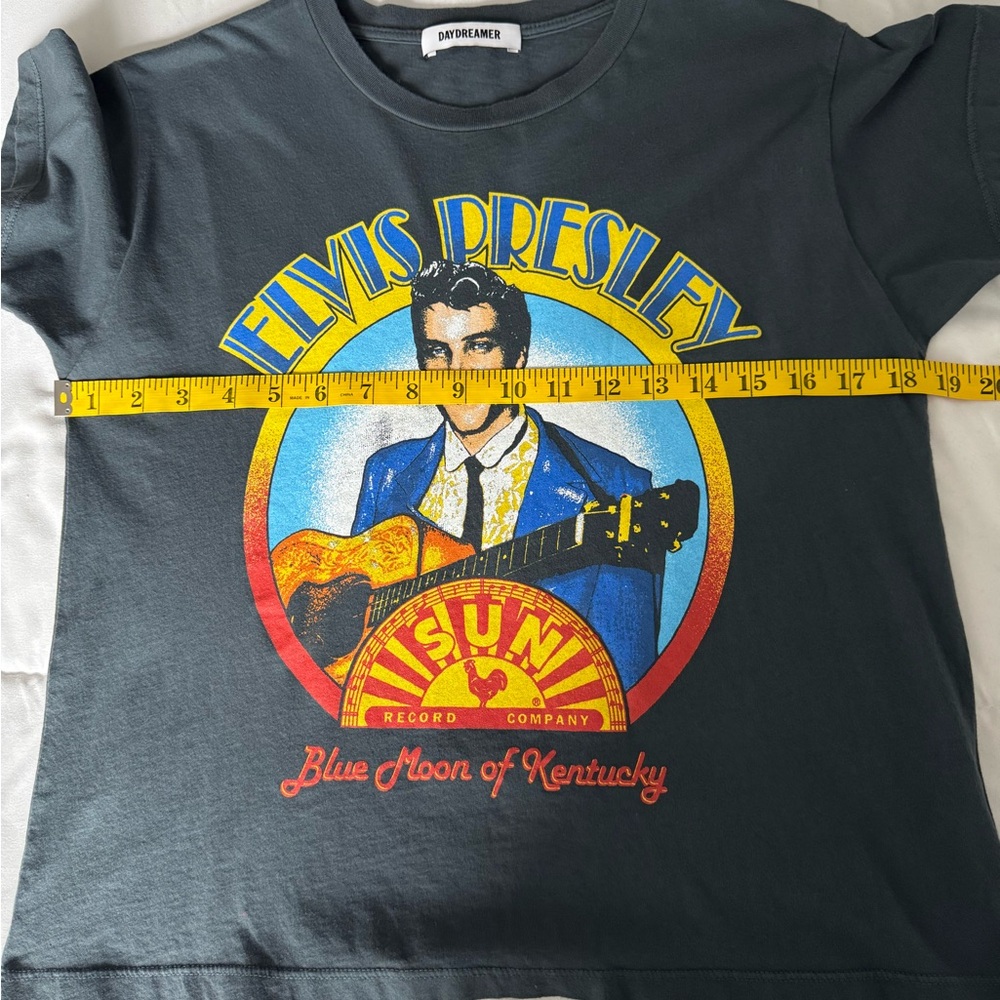 DAYDREAMER Sun Records x Elvis Blue Moon Solo Tee Size S - Picture 10 of 13